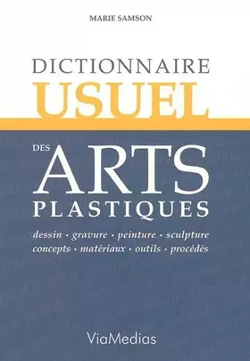 Couverture du produit · Dictionnaire usuel des arts plastiques