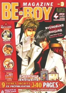 Couverture du produit · Be X boy magazine, Tome 3