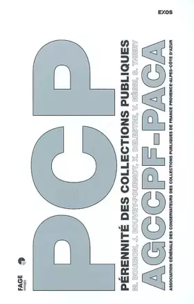 Couverture du produit · Pérennité des collections publiques