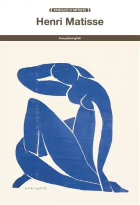Couverture du produit · Henri Matisse