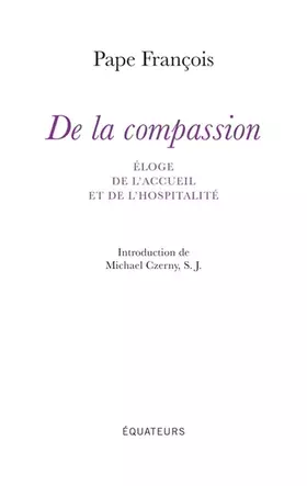 Couverture du produit · De la compassion