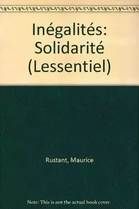 Couverture du produit · Inegalites, solidarité