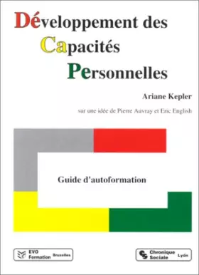 Couverture du produit · Le développement des capacités personnelles