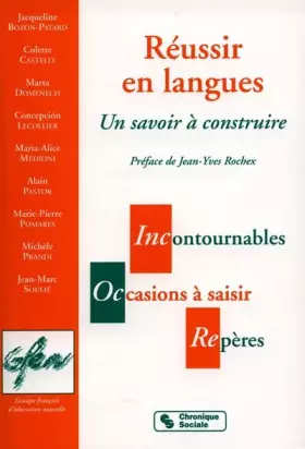 Couverture du produit · Réussir en langues