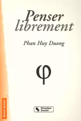 Couverture du produit · Penser librement