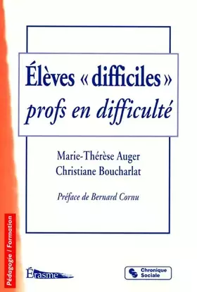 Couverture du produit · Eleves "Difficiles" Profs En Difficulte. 4eme Edition