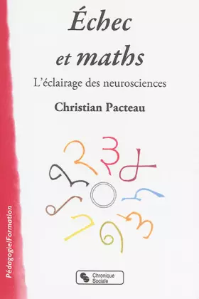 Couverture du produit · Echec et Math: L'éclairage des neurosciences