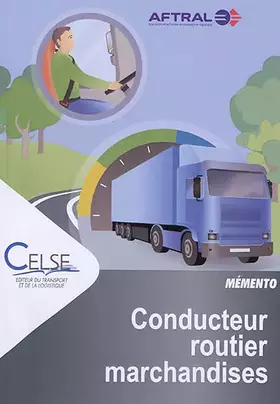 Couverture du produit · Conducteur routier marchandises