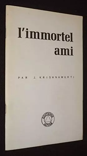 Couverture du produit · L'immortel ami