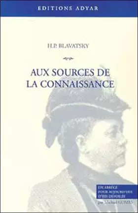 Couverture du produit · Aux sources de la connaissance