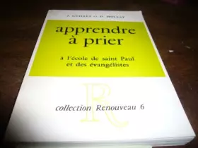 Couverture du produit · Apprendre à prier