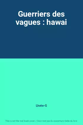 Couverture du produit · Guerriers des vagues : hawai