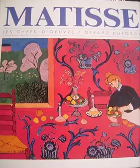 Couverture du produit · Matisse