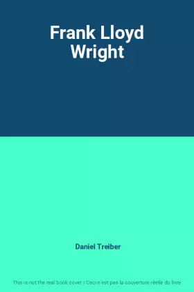 Couverture du produit · Frank Lloyd Wright