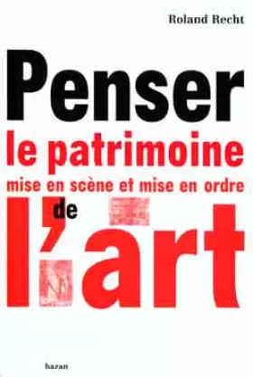 Couverture du produit · Penser le patrimoine