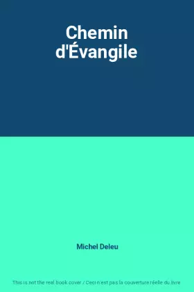 Couverture du produit · Chemin d'Évangile