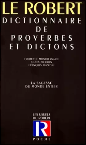 Couverture du produit · Dictionnaire des proverbes et dictons