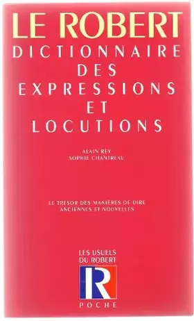 Couverture du produit · Dictionnaire des expressions et locutions