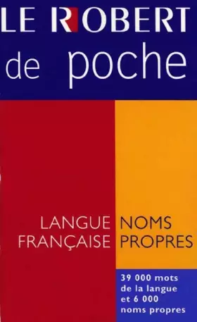 Couverture du produit · Le Robert de Poche