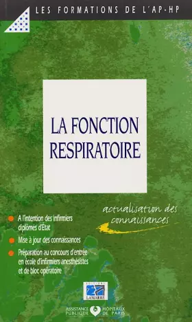 Couverture du produit · La fonction respiratoire