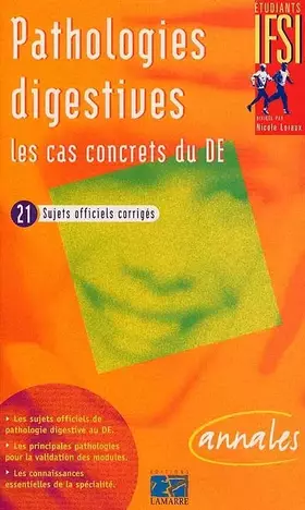 Couverture du produit · PATHOLOGIES DIGESTIVES. LES CAS CONCRETS DU D.E.