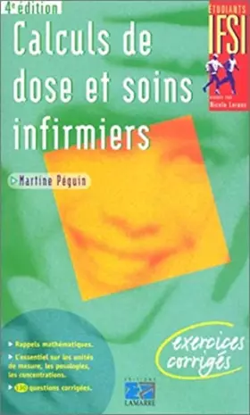 Couverture du produit · Calculs de dose et soins infirmiers