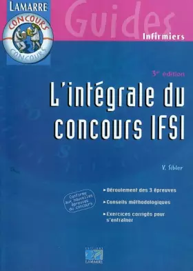 Couverture du produit · L'intégrale du concours IFSI