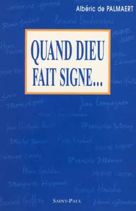Couverture du produit · Quand Dieu fait signe