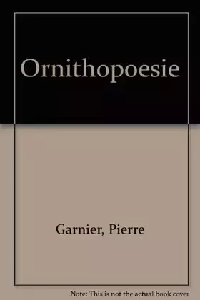 Couverture du produit · Ornithopoésie