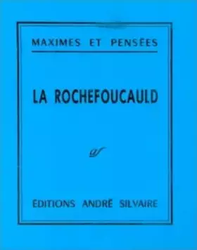 Couverture du produit · Maximes et pensées