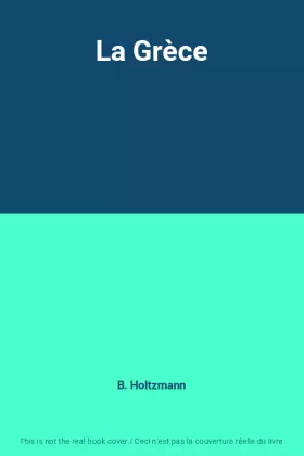Couverture du produit · La Grèce