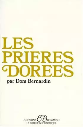 Couverture du produit · Les prières dorées