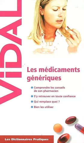 Couverture du produit · Les dictionnaires pratiques : Les médicaments génériques