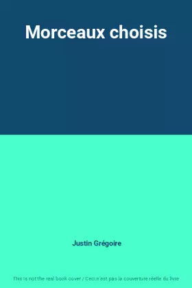 Couverture du produit · Morceaux choisis