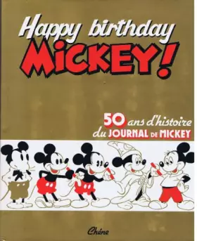 Couverture du produit · Happy birthday Mickey