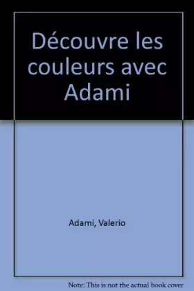 Couverture du produit · Découvre les couleurs avec Adami