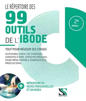 Couverture du produit · Le répertoire de 99 outils de l'IBODE