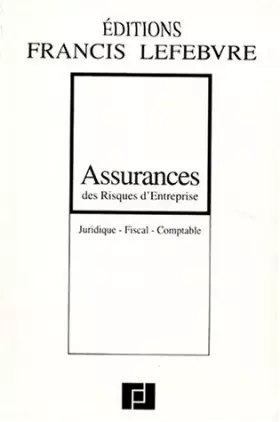 Couverture du produit · Assurances des risques d'entreprise