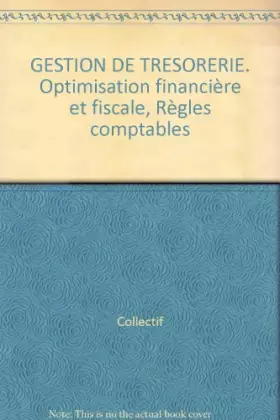 Couverture du produit · Gestion de Trésorerie