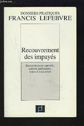 Couverture du produit · Recouvrement des Impayés