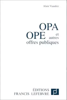 Couverture du produit · OPA OPE