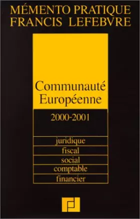 Couverture du produit · Mémento Communauté européenne