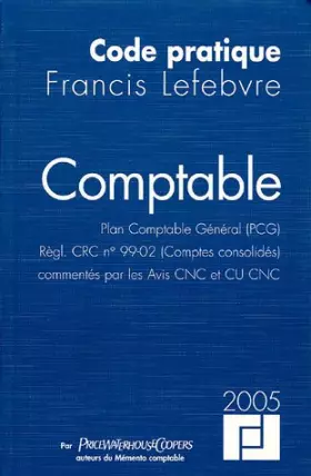 Couverture du produit · Comptable 2005