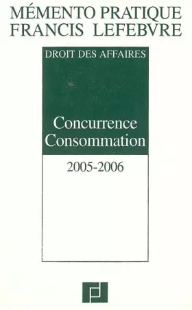 Couverture du produit · Concurrence Consommation