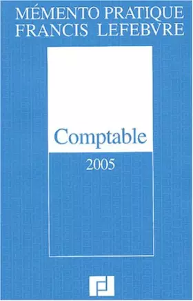 Couverture du produit · Mémento Comptable 2005