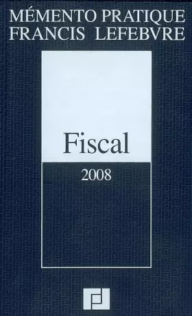 Couverture du produit · Fiscal