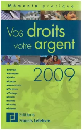 Couverture du produit · Vos droits, votre argent