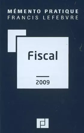 Couverture du produit · Fiscal