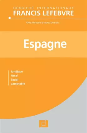Couverture du produit · Espagne