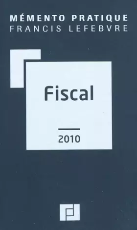 Couverture du produit · Fiscal